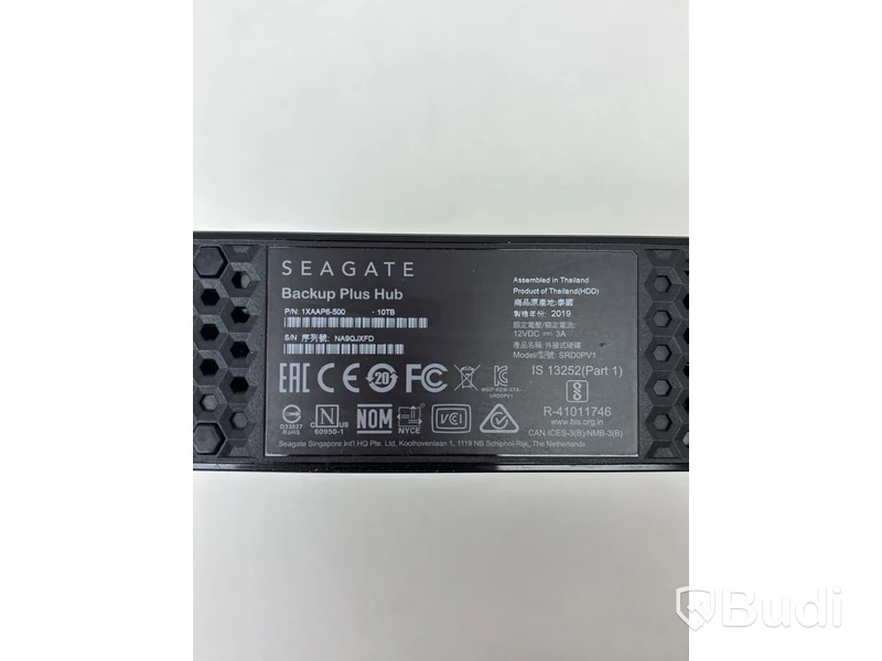 Extern hårddisk Seagate 10TB