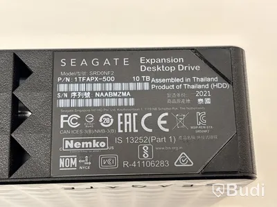 Extern hårddisk Seagate 10TB