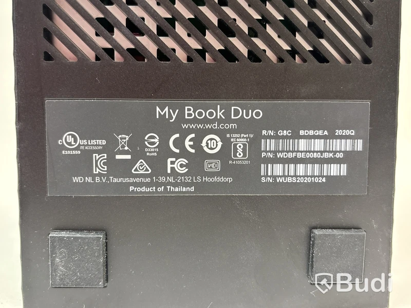 Extern hårddisk WD My Book Duo 4TB
