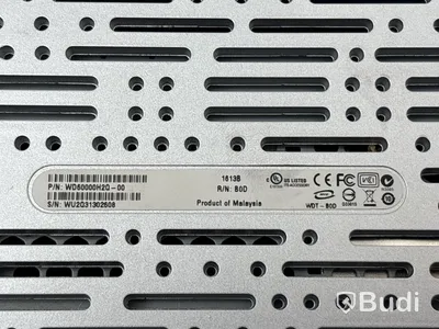 Extern hårddisk WD 6TB