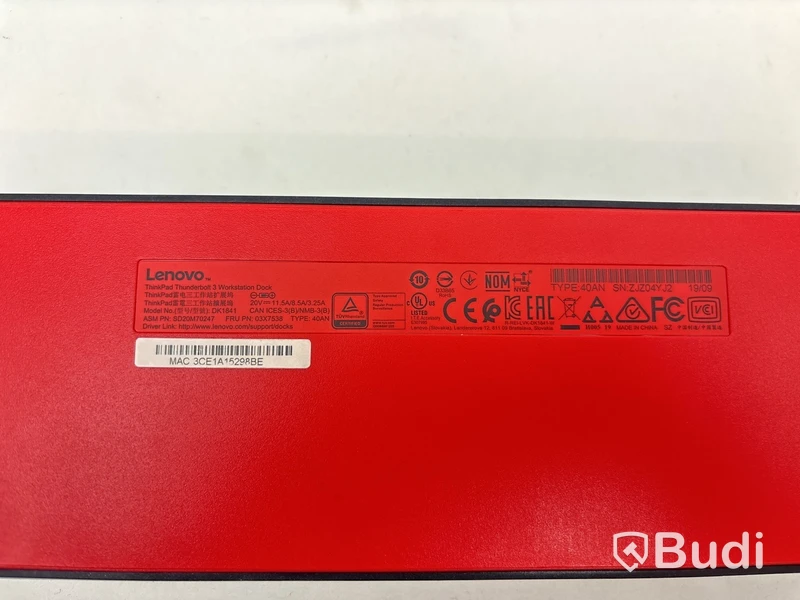 Dockstation Lenovo ThinkPad Thunderbolt 3