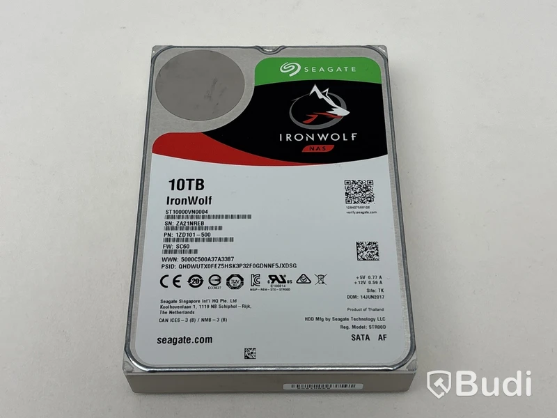 Hårddisk Seagate IronWolf 10TB 3,5-tum