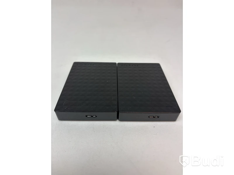 2 st. extern hårddiskar Seagate Expansion Portable Driver/Expansion+ á 4TB