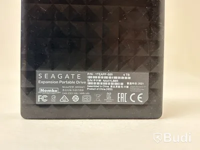 2 st. extern hårddiskar Seagate Expansion Portable Driver/Expansion+ á 4TB