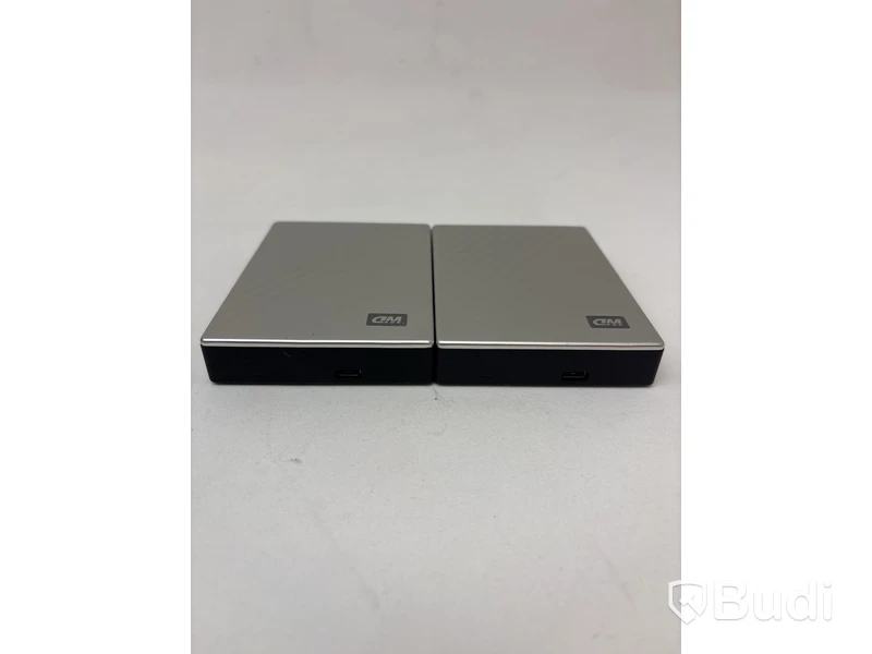 2 st. Externa hårddiskar WD My Passport Ultra á 4TB