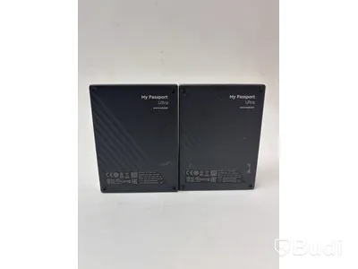 2 st. Externa hårddiskar WD My Passport Ultra á 4TB