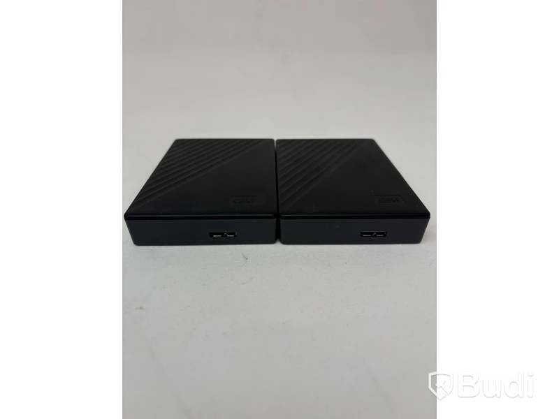 2 st. Externa hårddiskar WD My Passport á 5TB