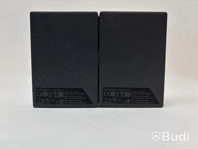 2 st. Externa hårddiskar WD My Passport á 5TB