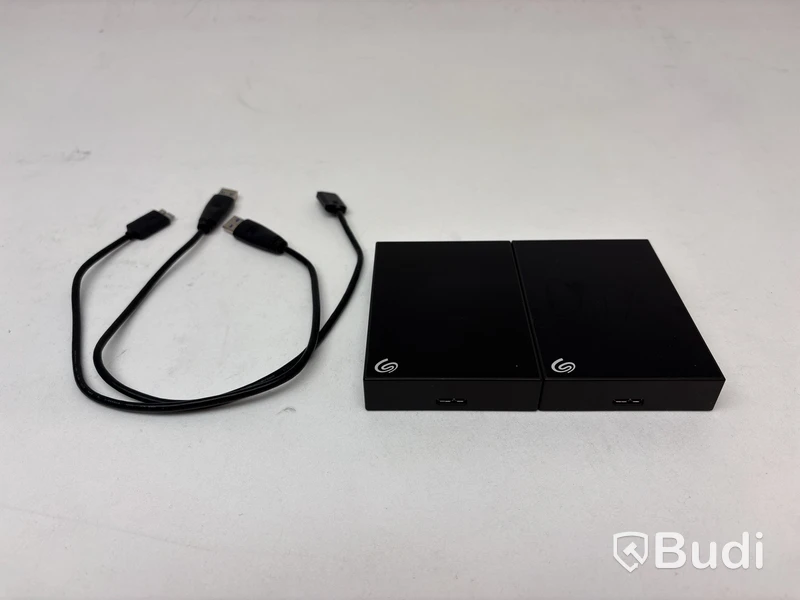 2 st. externa hårddiskar Seagate One Touch á 4TB