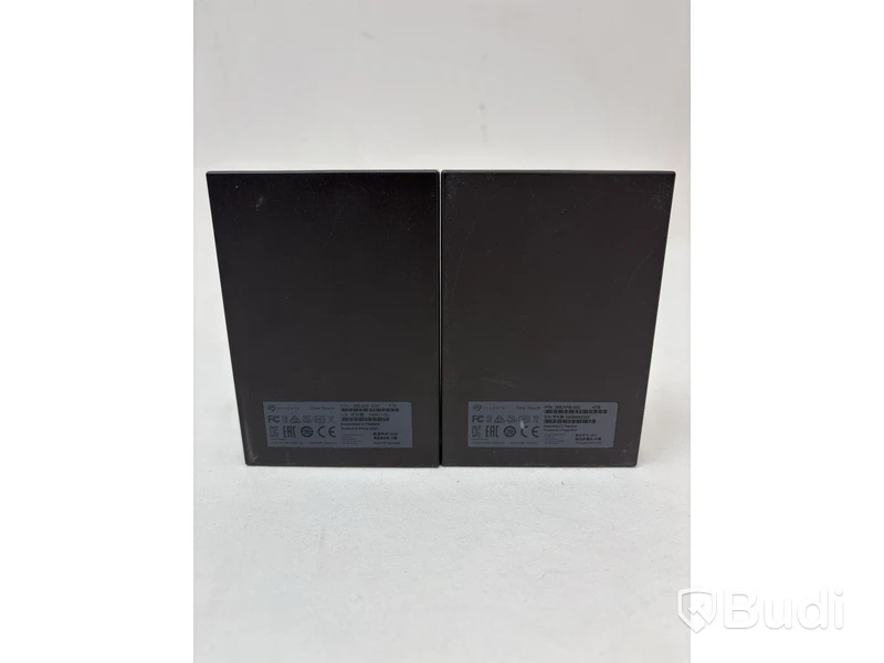 2 st. externa hårddiskar Seagate One Touch á 4TB
