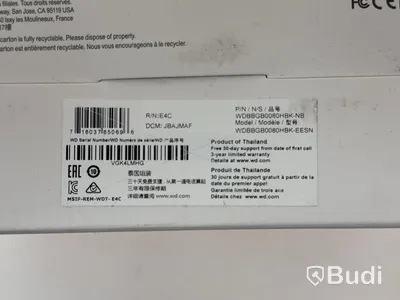 Extern hårddisk  WD My Book 8TB