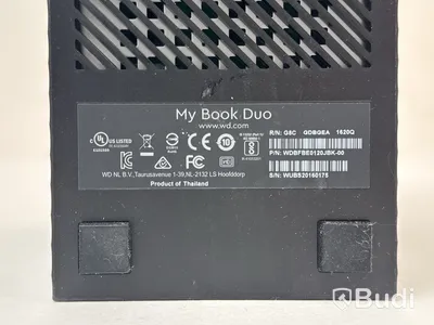Extern hårddisk WD My Book Duo 6TB