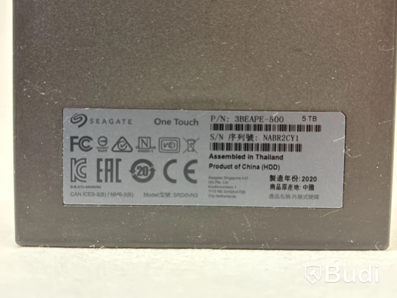 Extern hårddisk Seagate One Touch 5TB