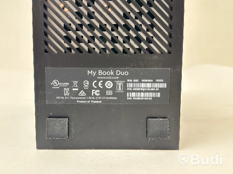 Extern hårddisk WD My Book Duo 12TB