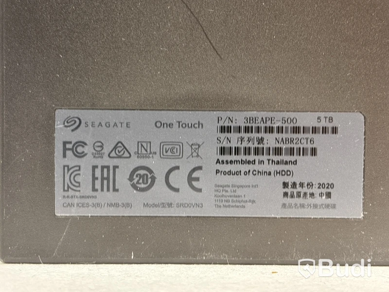 Extern hårddisk Seagate One Touch 5TB