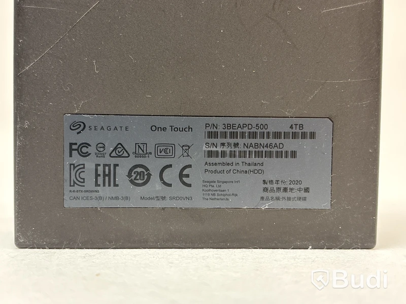 Extern hårddisk Seagate One Touch 4TB