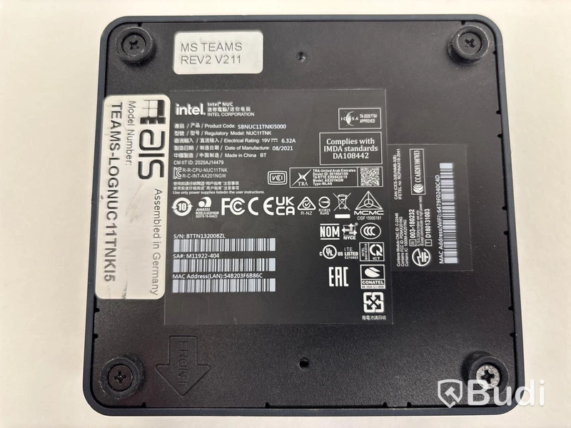 Stationär dator Intel NUC