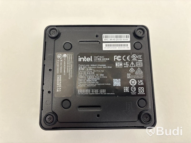 Stationär dator Intel NUC