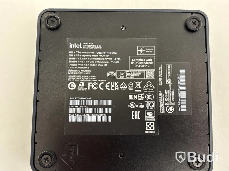 Stationär dator Intel NUC