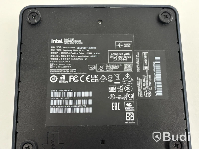 Stationär dator Intel NUC