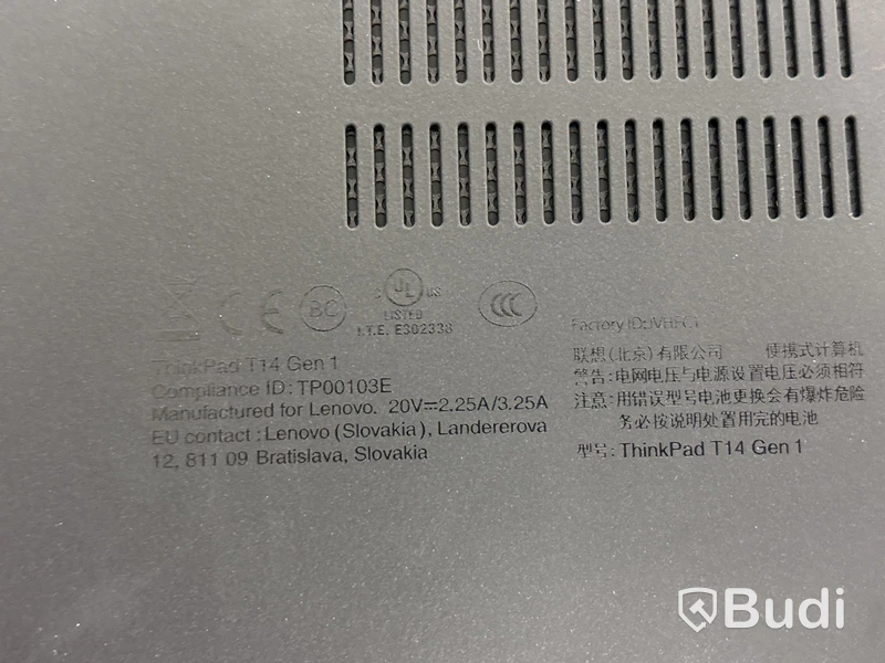 Bärbar dator Lenovo ThinkPad T14