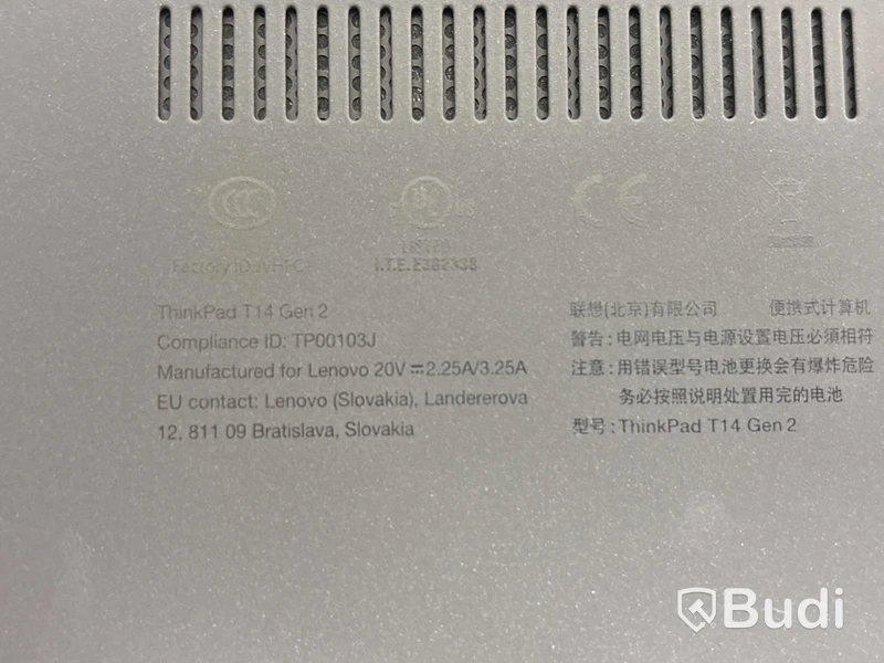 Bärbar dator Lenovo ThinkPad T14