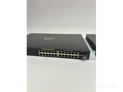 2 st. Nätverksswitch Aruba, 2530 24G poE+ switch j9773a