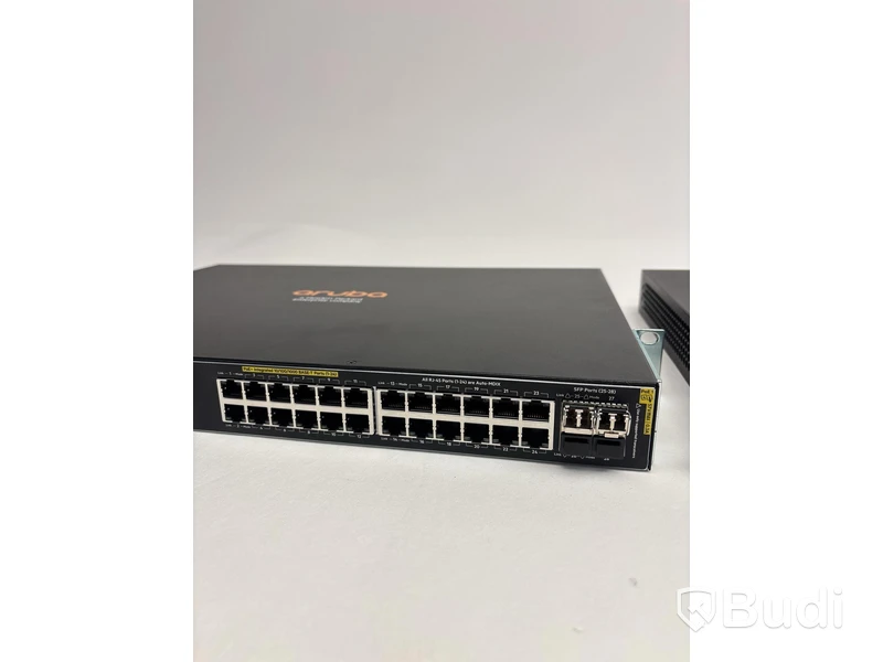 2 st. Nätverksswitch Aruba, 2530 24g poe+ switch j9773a