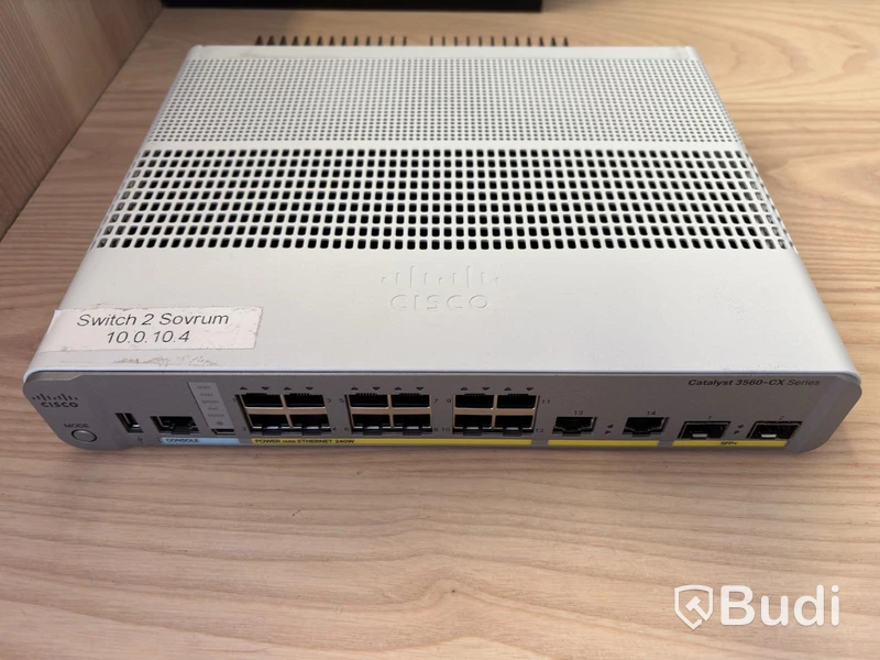 Switch Cisco Catalyst 3560-CX 12-port PoE