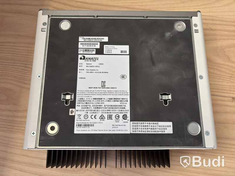 Cisco Catalyst 3560-CX 12-port PoE Switch