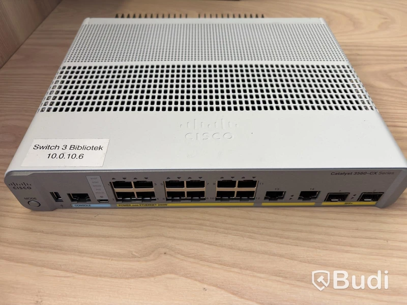 Cisco Catalyst 3560-CX 12-port PoE Switch