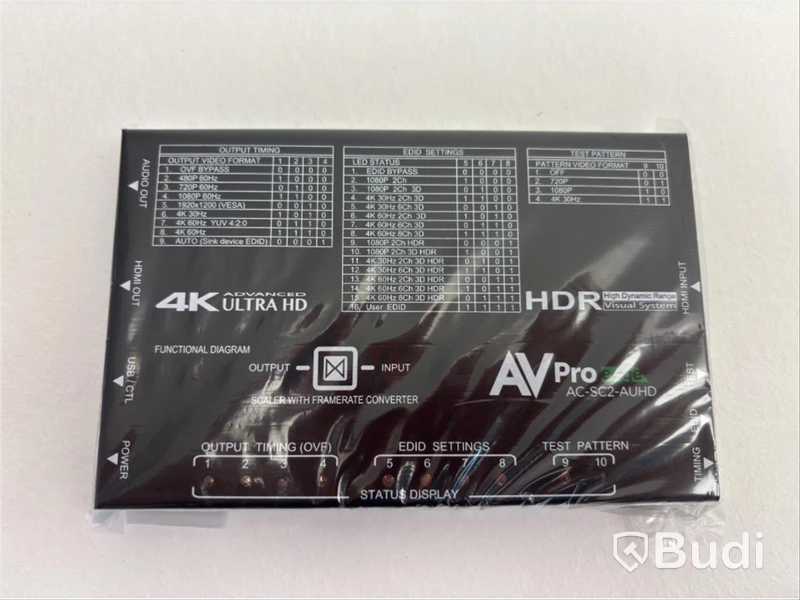 Ljudavskiljare AVPro AC-SC2-AUHD