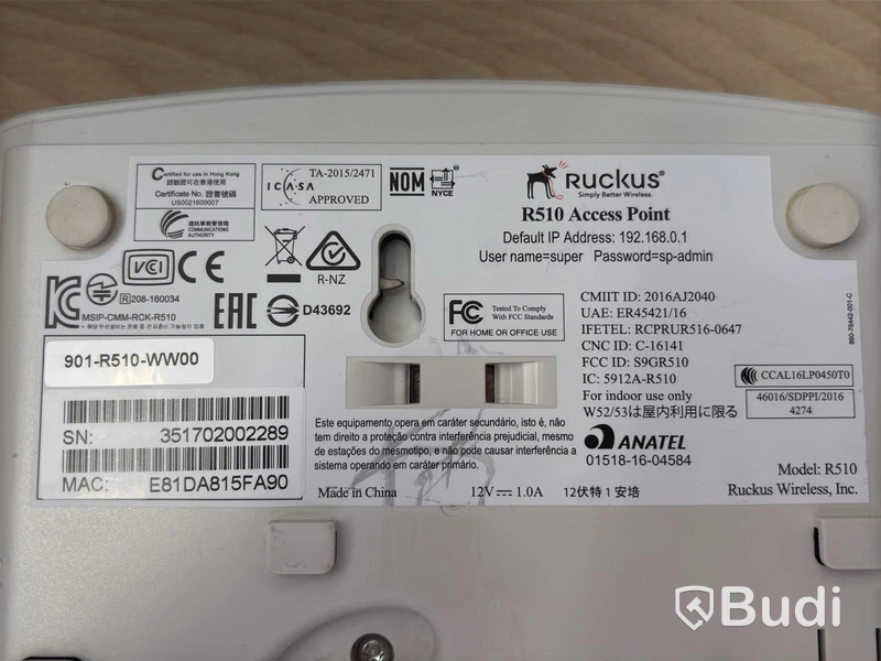3 pcs. Ruckus R510 Access Points