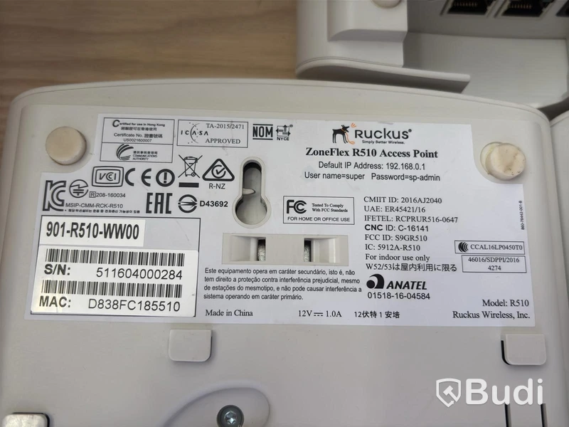 3 pcs. Ruckus R510 Access Points