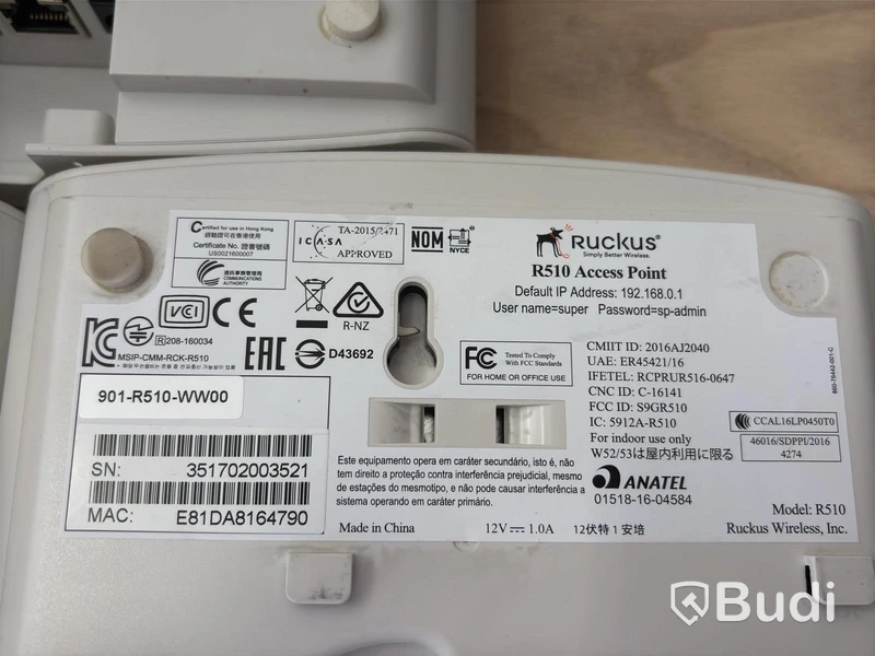3 pcs. Ruckus R510 Access Points