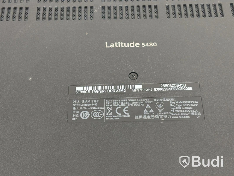 Dell Latitude 5480 laptop