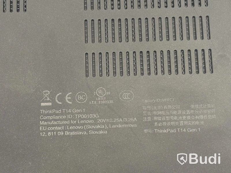 Bärbar dator Lenovo ThinkPad T14