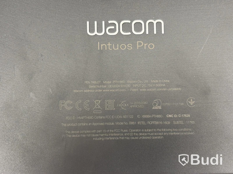 Ritplatta Wacom, PTH-660