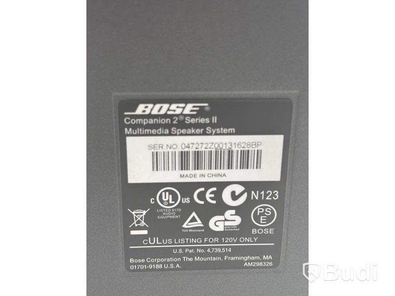 2 st. Högtalare BOSE, Companion 2 Series II