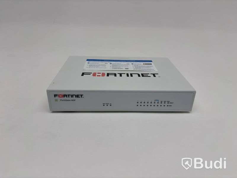 Brandvägg för nätverk Fortinet, FortiGate 60F (FG-60F)