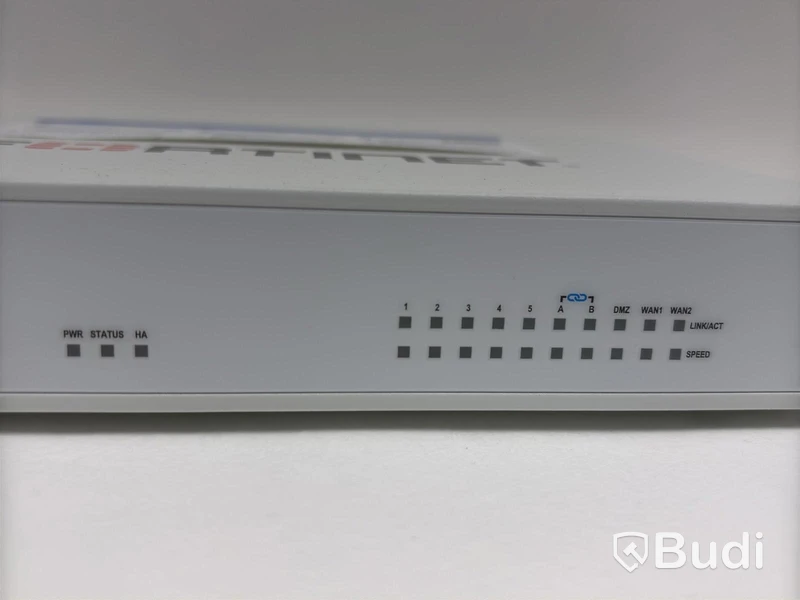 Brandvägg för nätverk Fortinet, FortiGate 60F (FG-60F)
