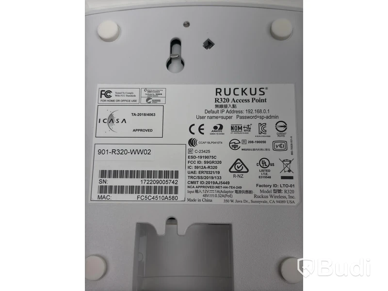 (NEW) Ruckus ZoneFlex R320 wireless access point