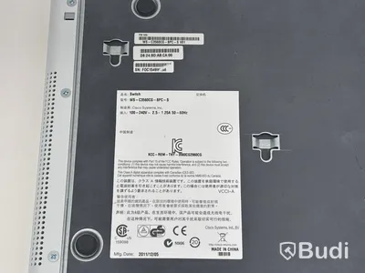 Switch Cisco, WS - C3560CG - 8PC - S