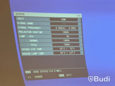 Panasonic projector, PT-EZ580