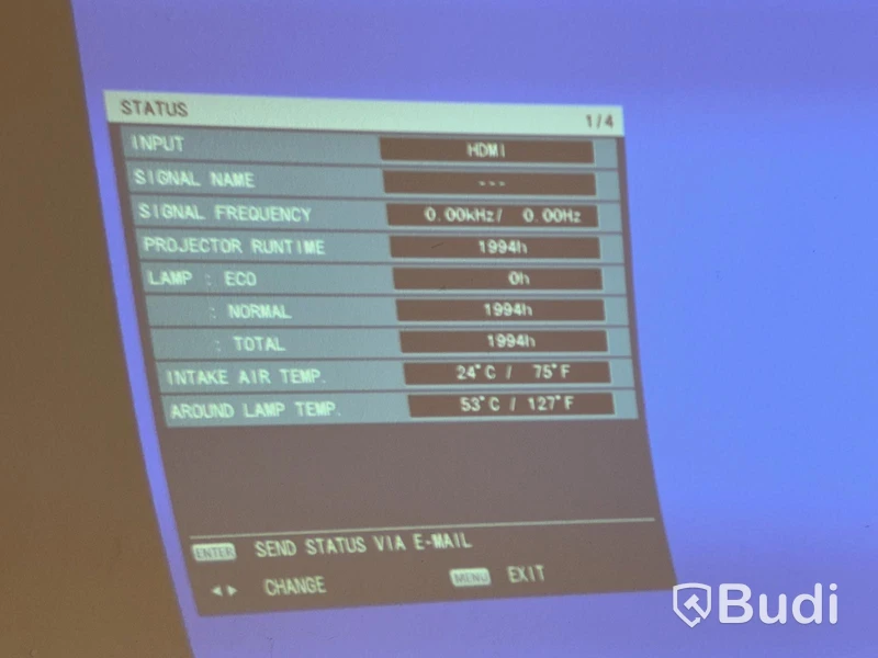 Panasonic projector, PT-EZ580