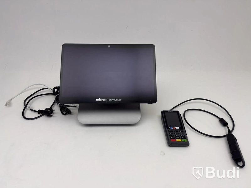 Kassasystem Oracle Micros inkl. kortläsare Verifone, P400 Plus
