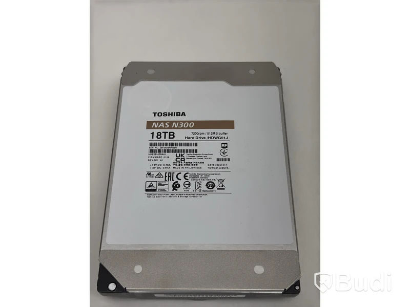 Hårddisk Toshiba, NAS N300 18TB