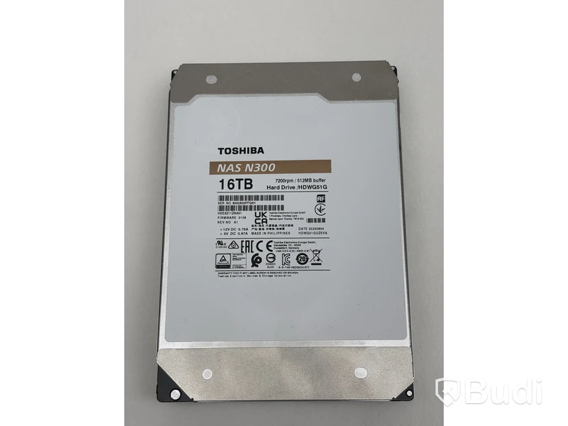 Hårddisk Toshiba, NAS N300 16TB