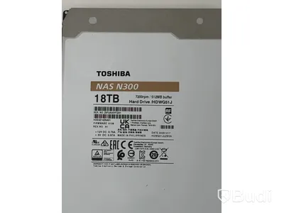 Hårddisk Toshiba, NAS N300 18TB