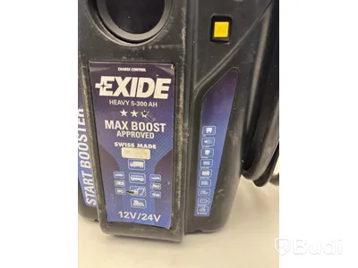 Startbooster Exide, 12/24 V - Reparationsobjekt